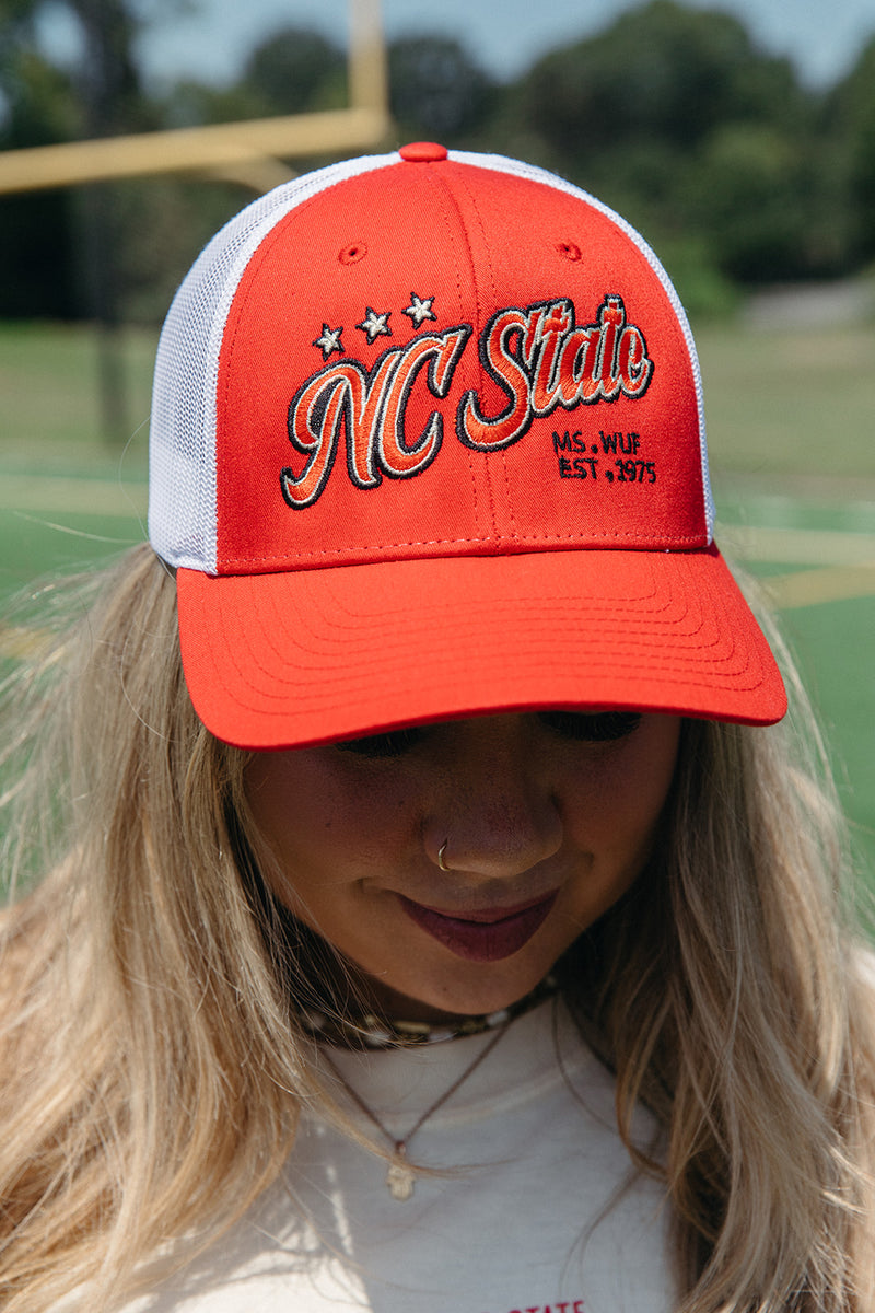 Go NC State Hat Girl Tribe
