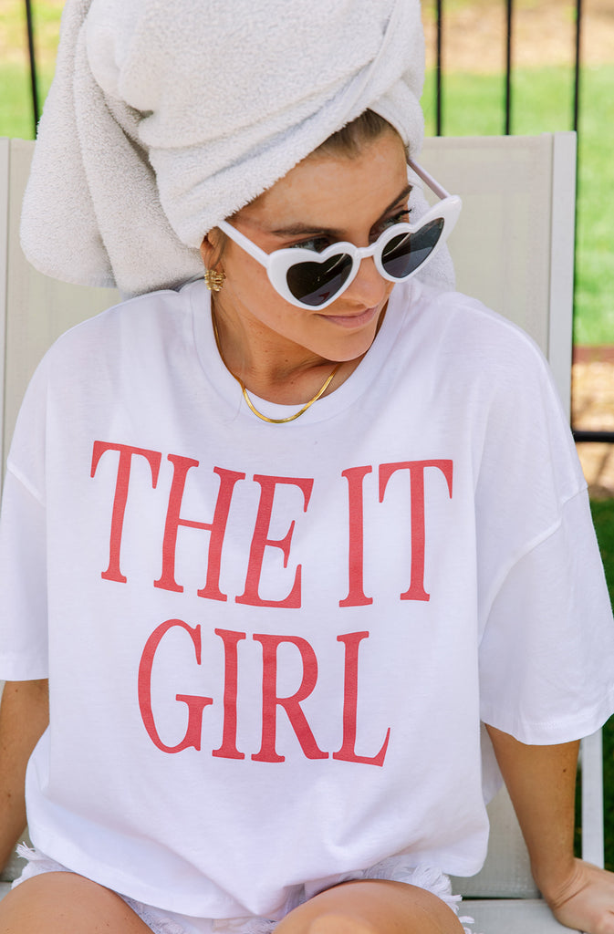 Bride and Bachelorette Collection - Girl Tribe Co. The It Girl Crop Tee