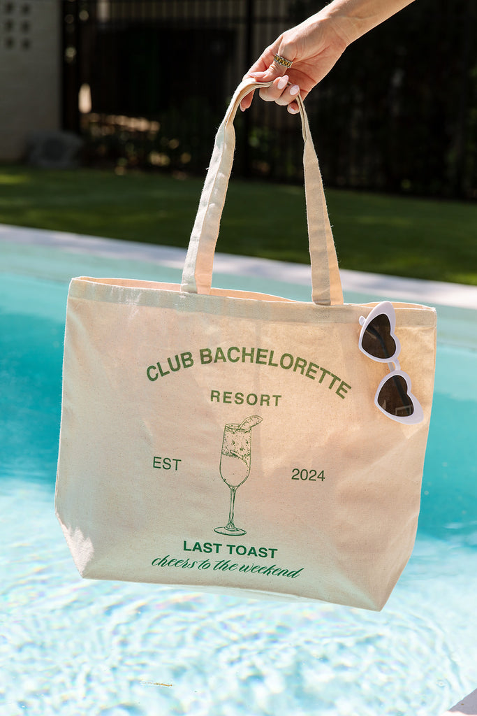 Bride and Bachelorette Collection - Girl Tribe Co. Club Bach Resort Tote