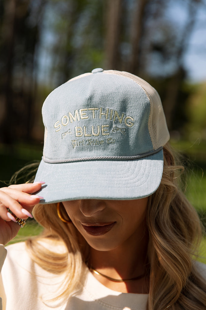 Bride and Bachelorette Collection - Girl Tribe Co. Something Blue Hat