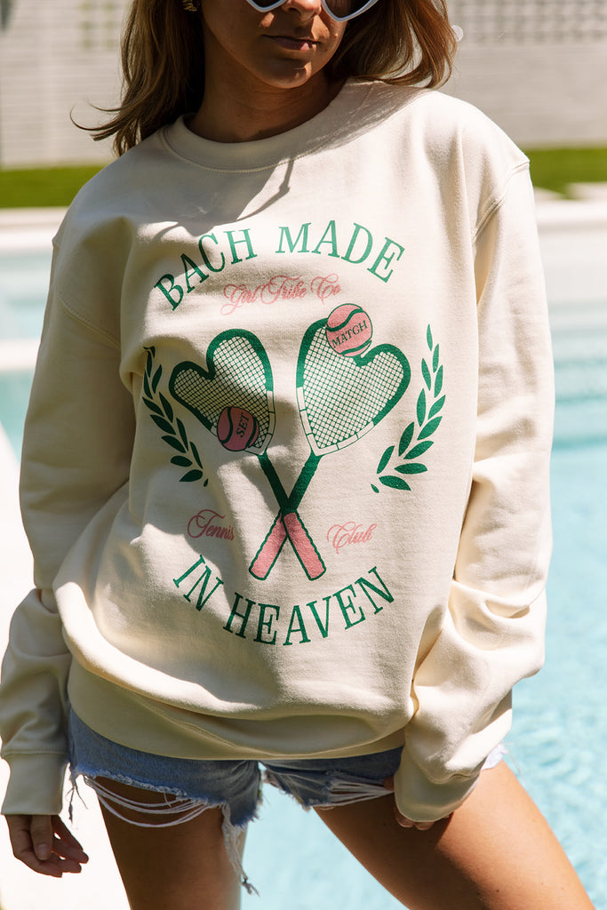 Bride and Bachelorette Collection - Girl Tribe Co. Batch Made in Heaven Sweatshirt