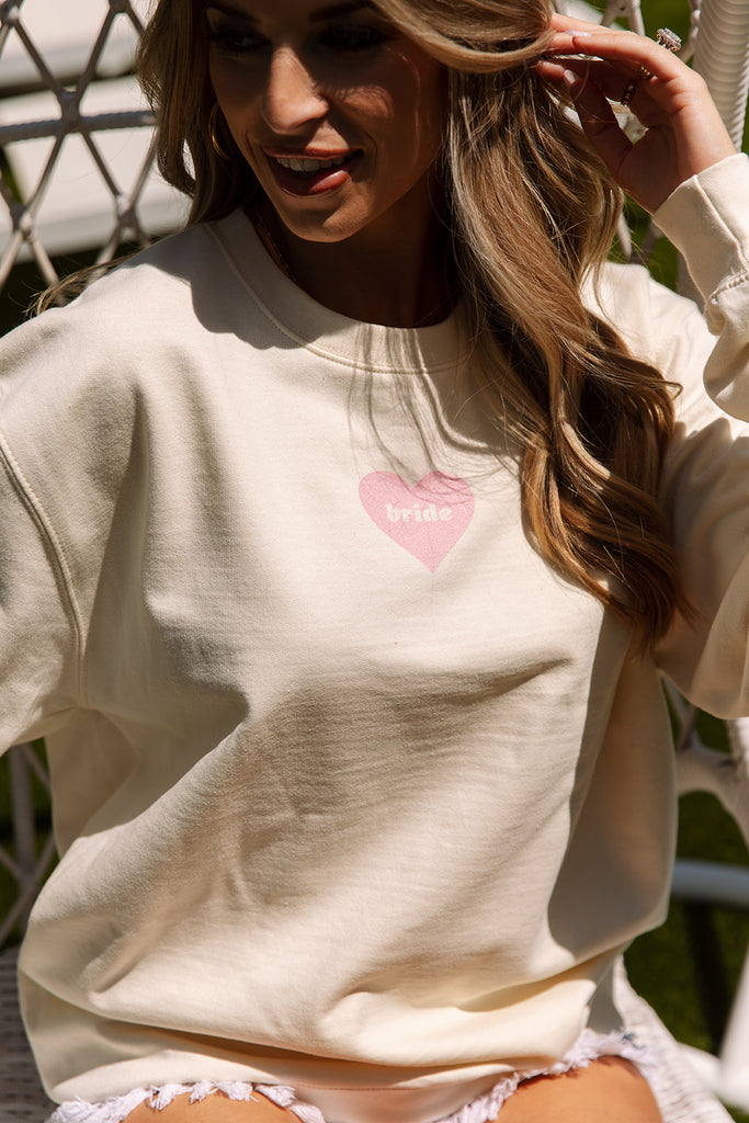 Bride and Bachelorette Collection - Girl Tribe Co. Bride Sweatshirt