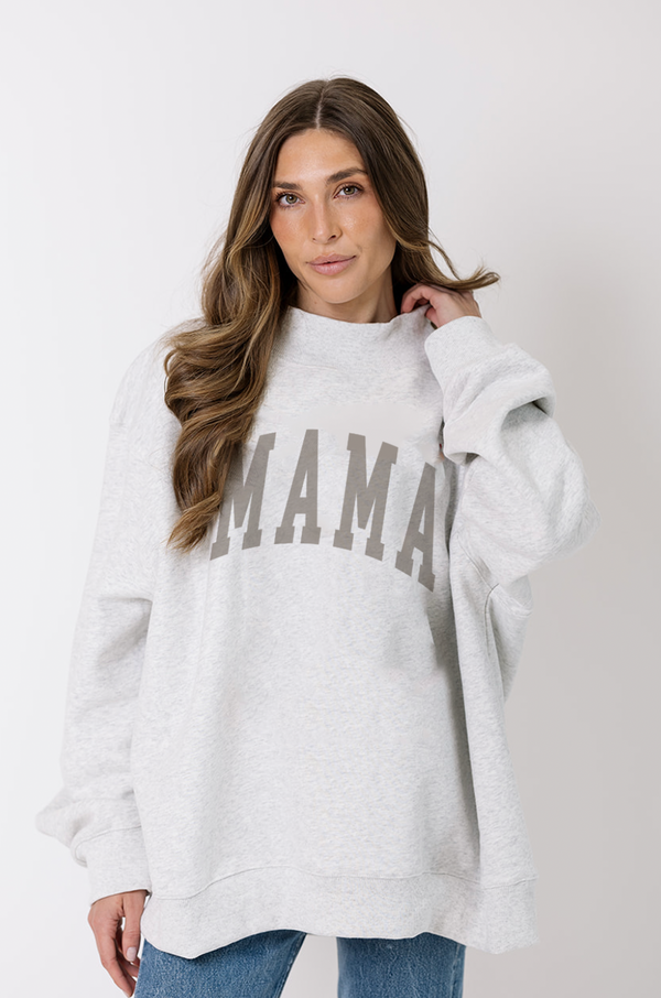 Mama Mock Neck