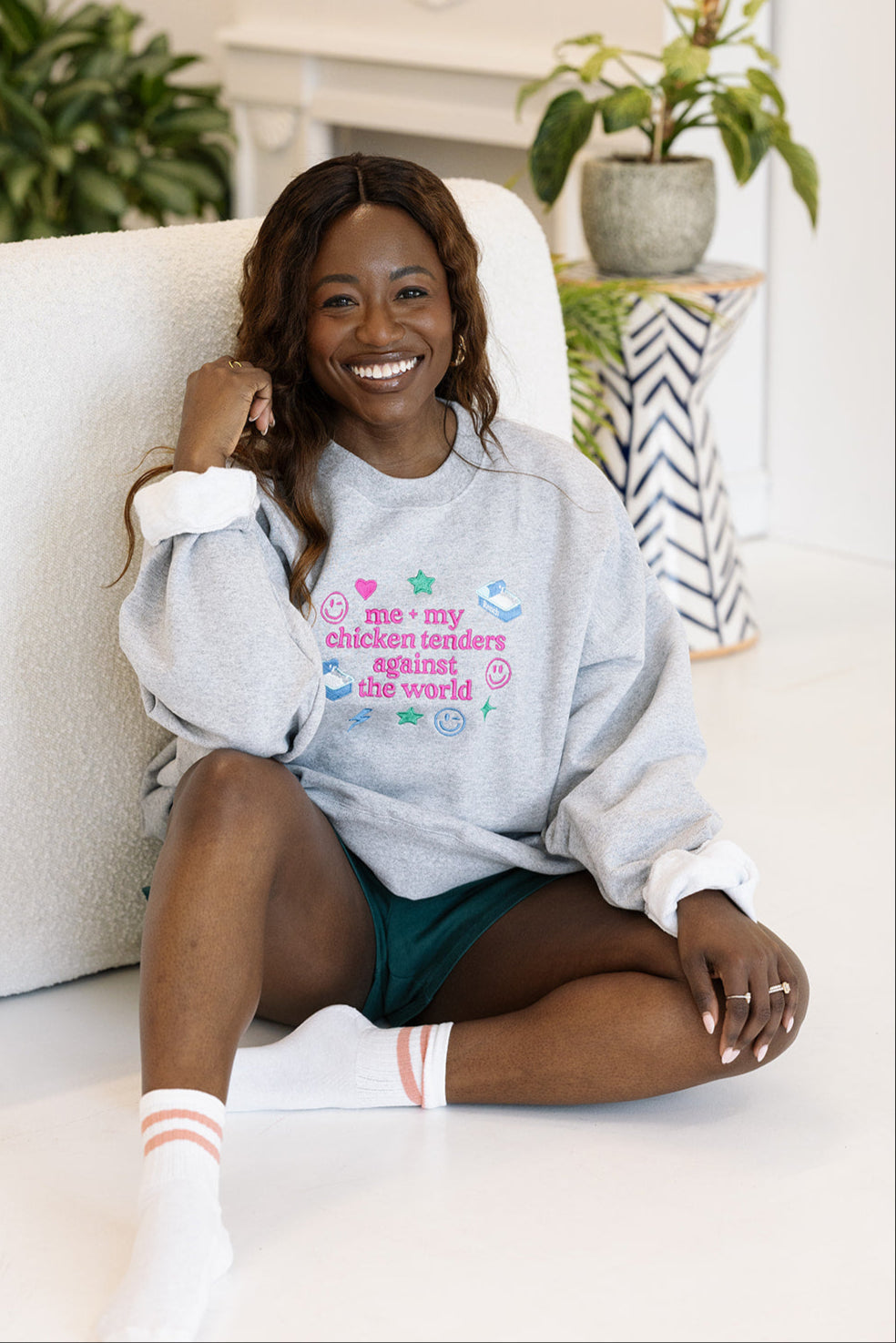 Me And My Chicken Tenders Sweatshirt – Girl Tribe Co.