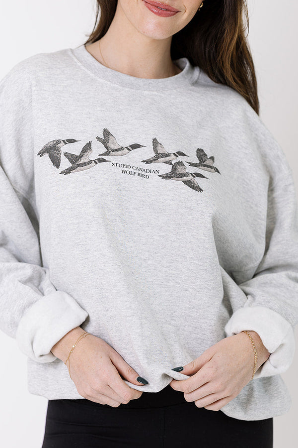 Stupid Canadian Wolf Bird Sweat