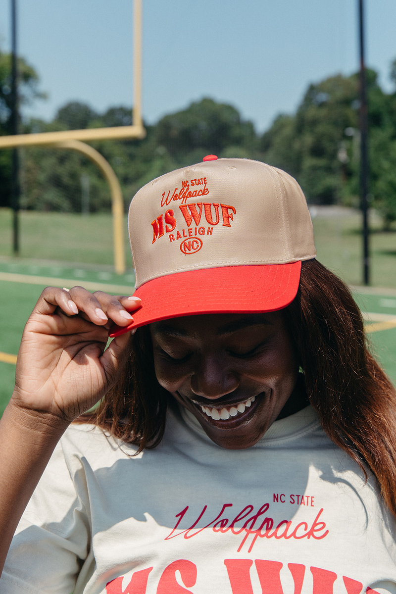 帽子 [2] UNIVERSITY U VINTAGE RED NCAA HAT 2] UNIVERSITY U VINTAGE RED NCAA HAT