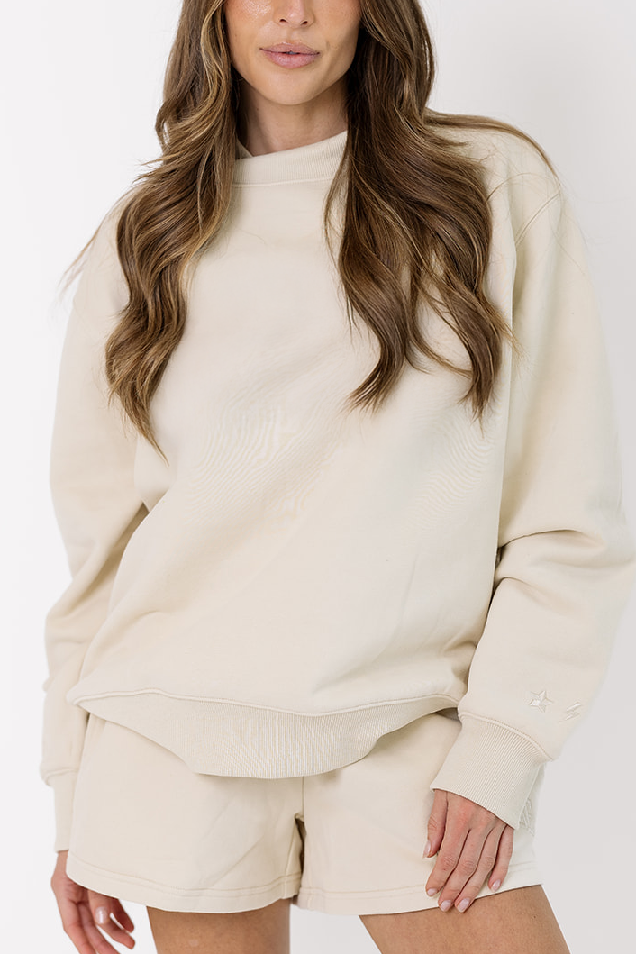 Girl Tribe Mock Neck in Cream – Girl Tribe Co.