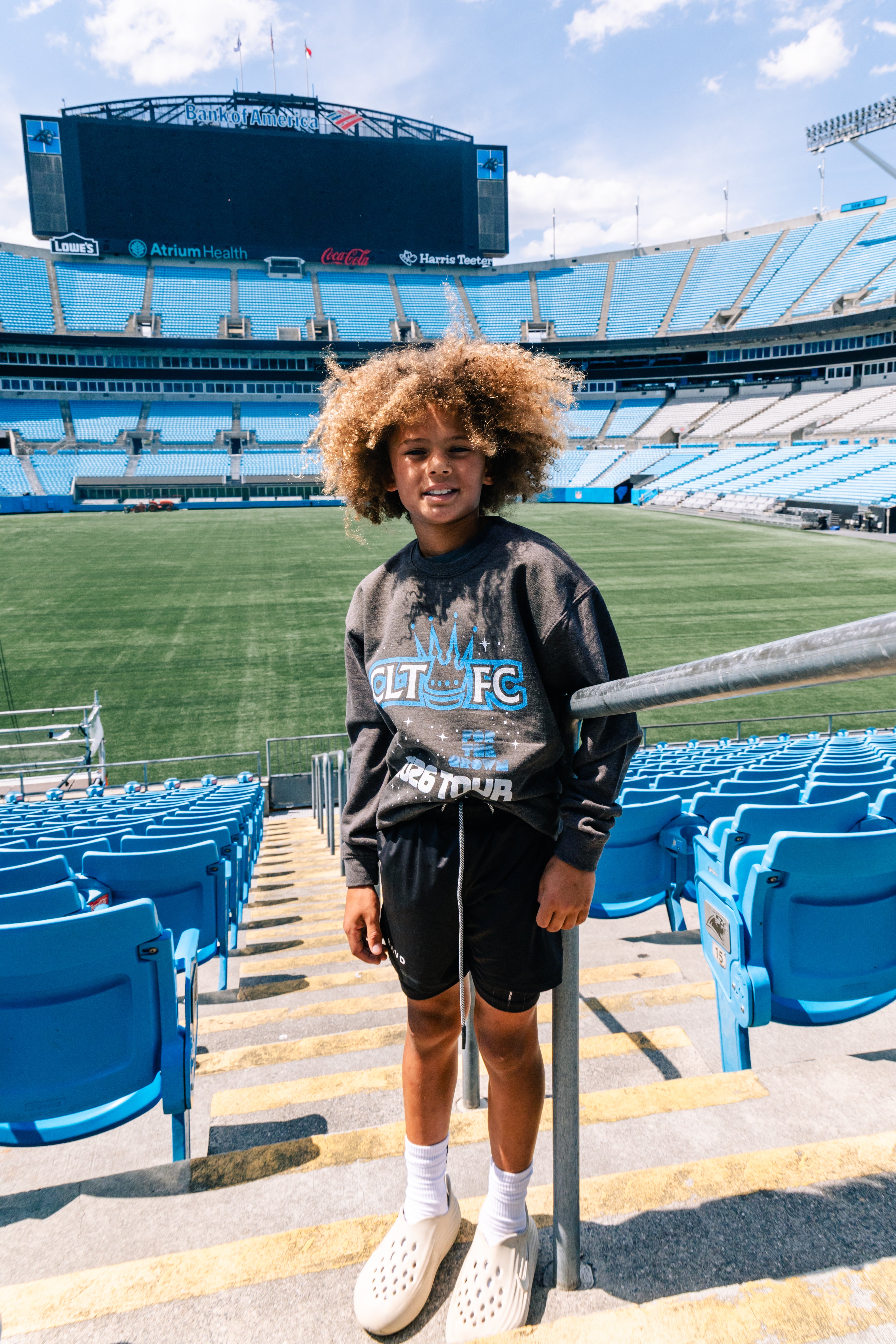 Youth Charlotte FC x Girl Tribe Co Tour Crewneck 2026