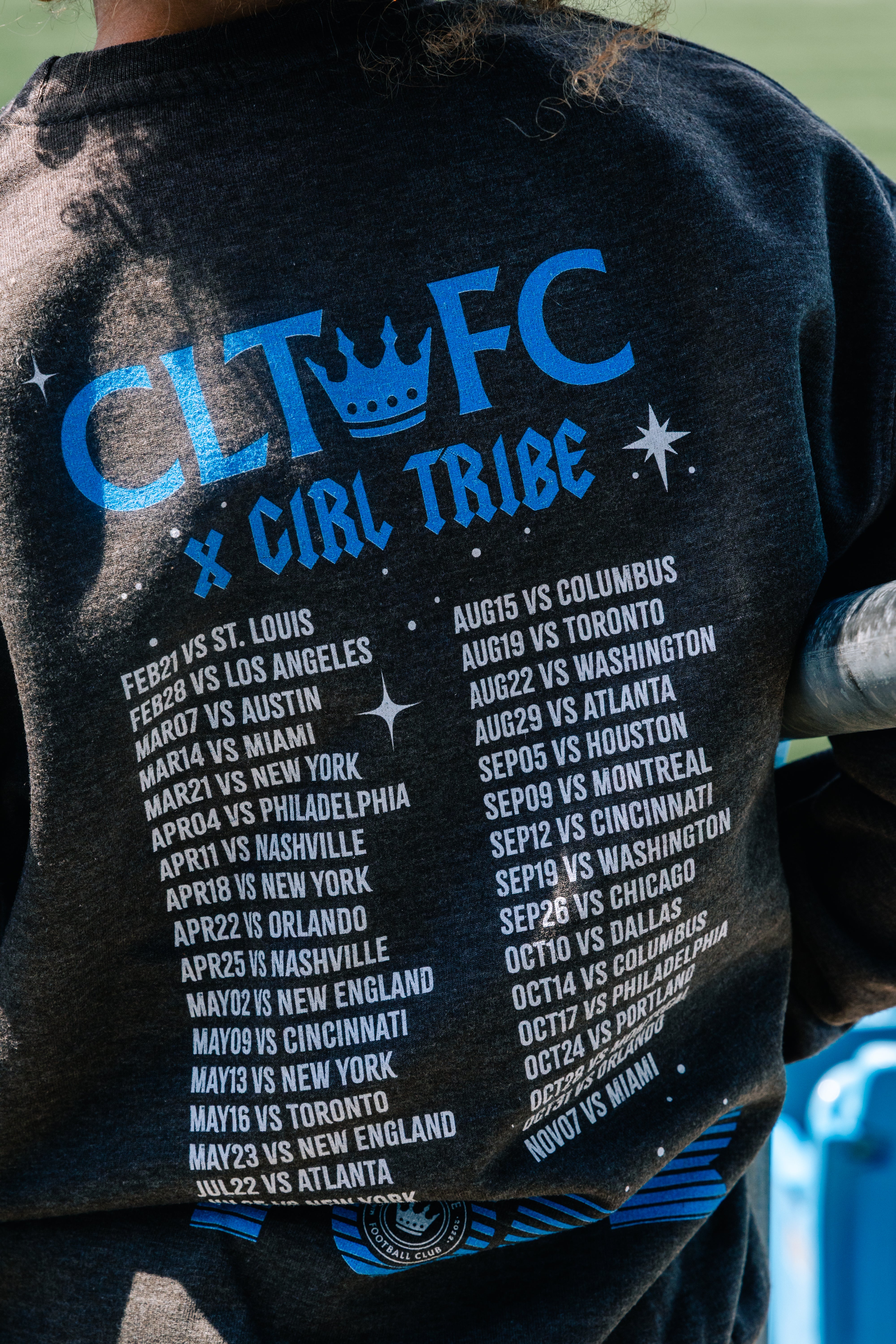Youth Charlotte FC x Girl Tribe Co Tour Crewneck 2026