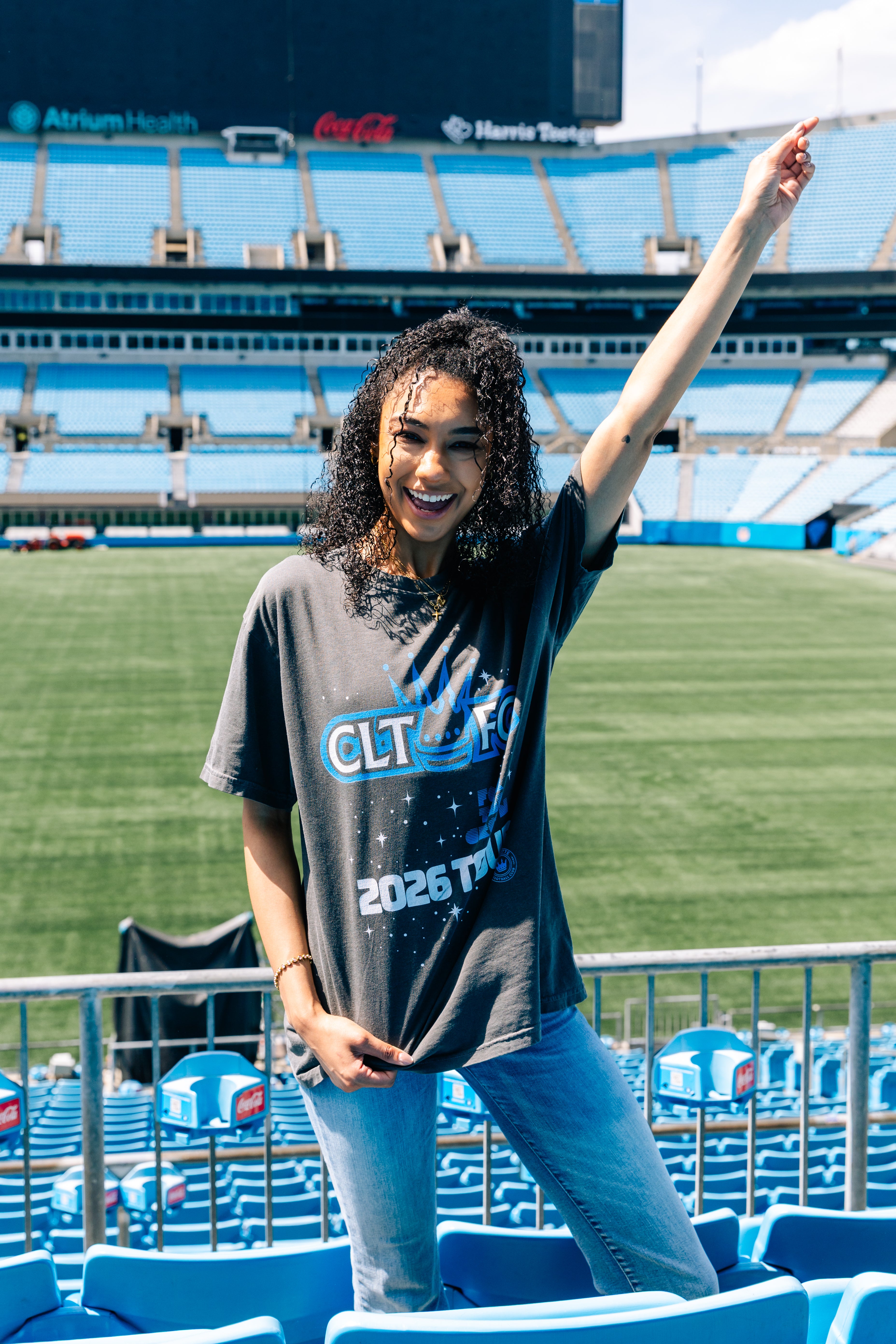 Charlotte FC x Girl Tribe Co Tour Tee 2026