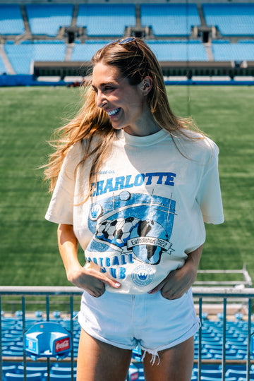 Charlotte FC x Girl Tribe Retro Tee 2026