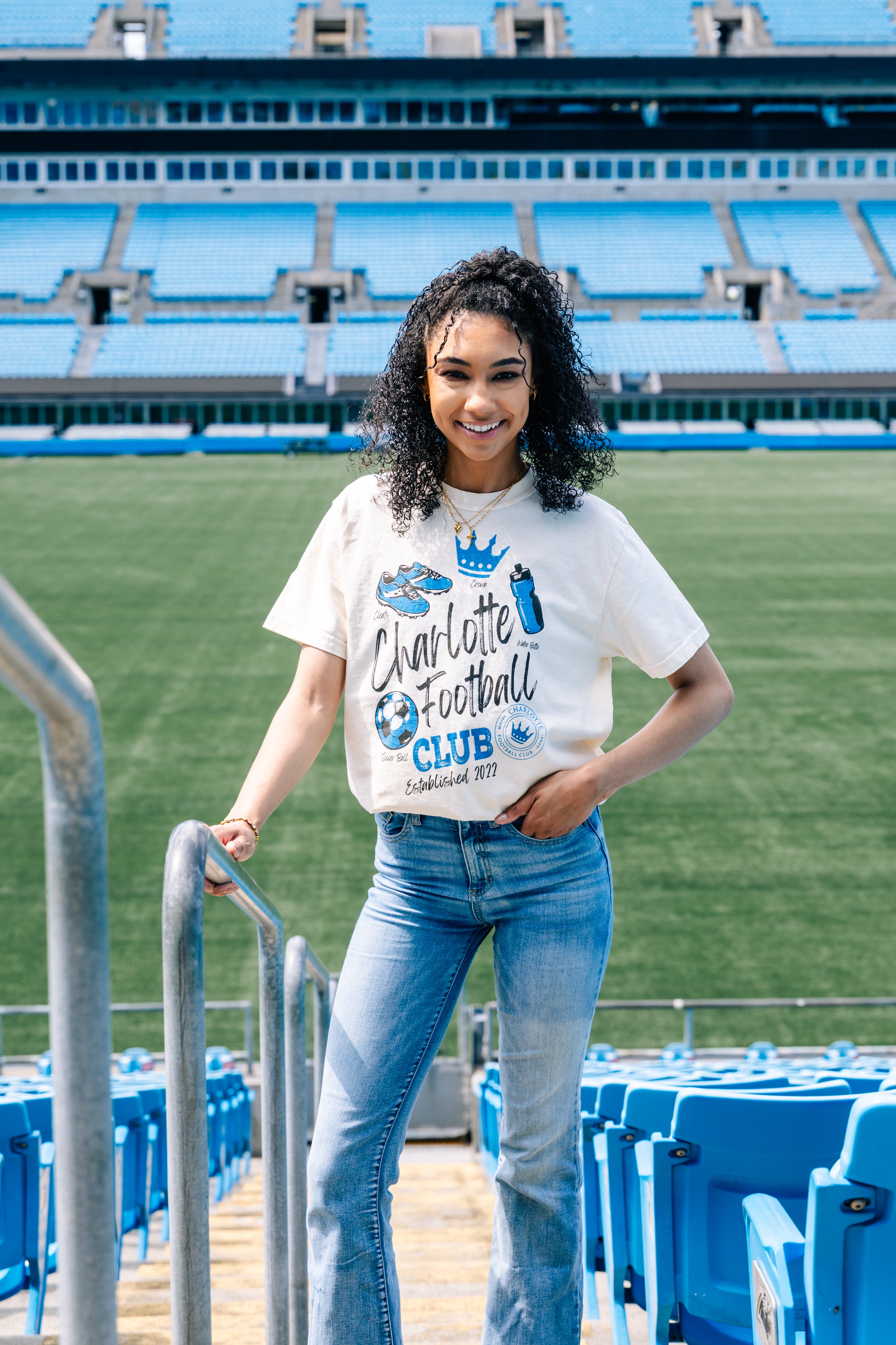 Charlotte FC x Girl Tribe Icon Doodle Tee 2026