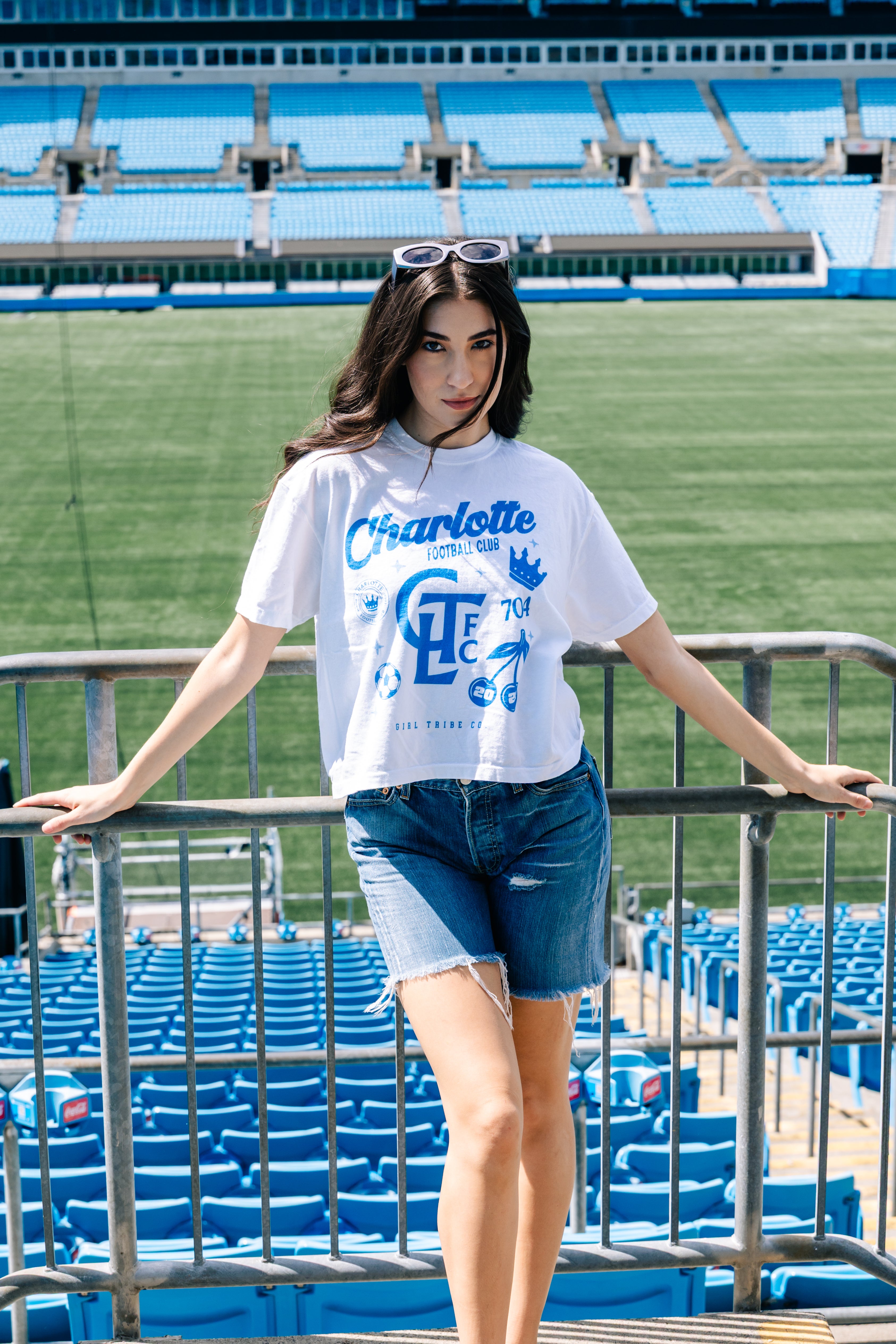 Charlotte Football Club Crop Tee 2026
