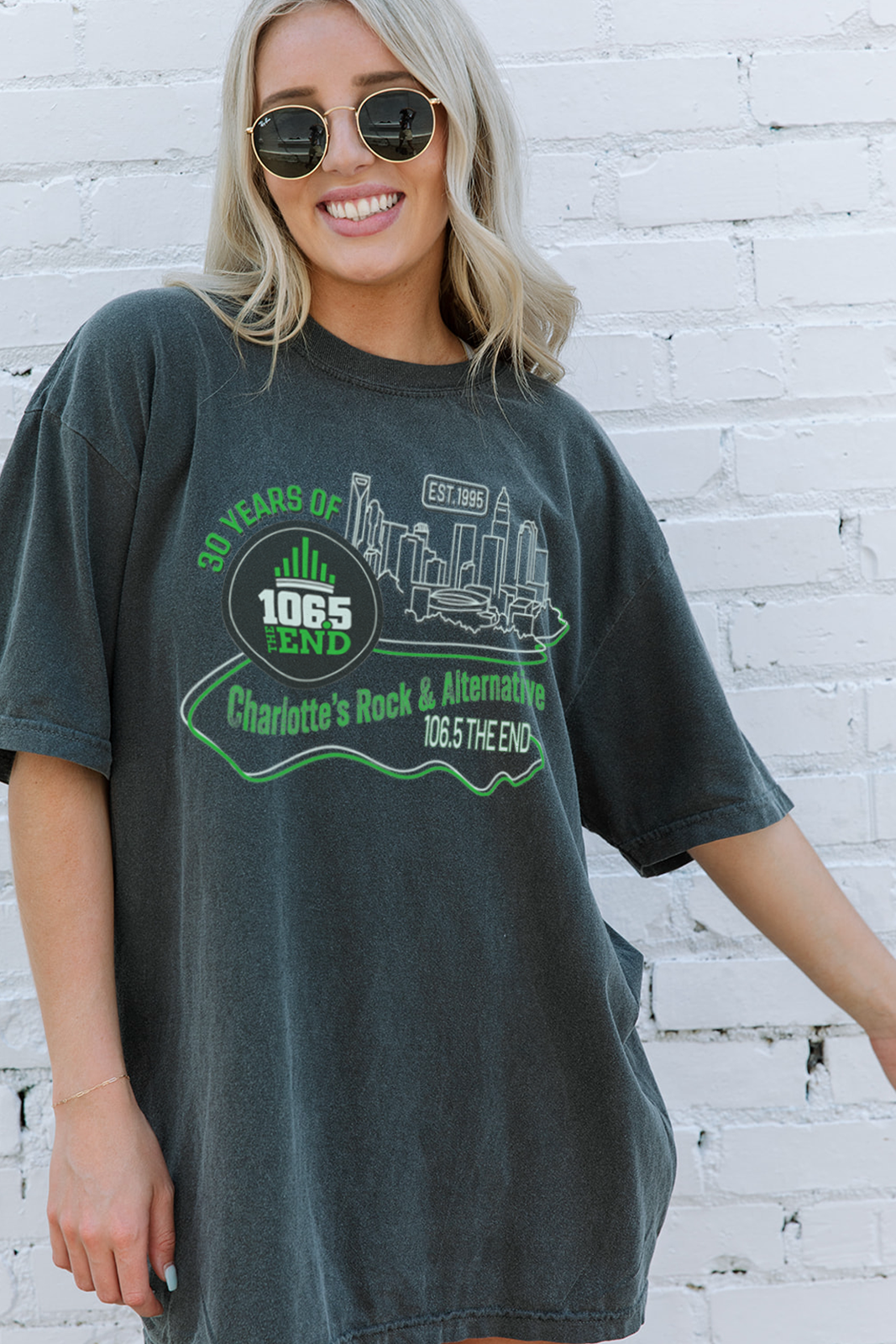 106.5 The End 30th Anniversary Tee