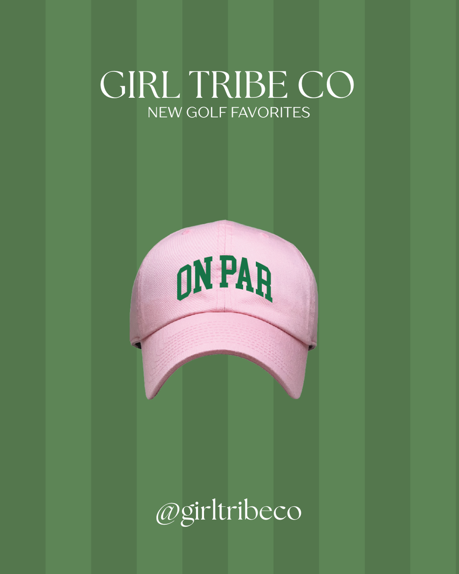 On Par Women's Golf Hat in Pink