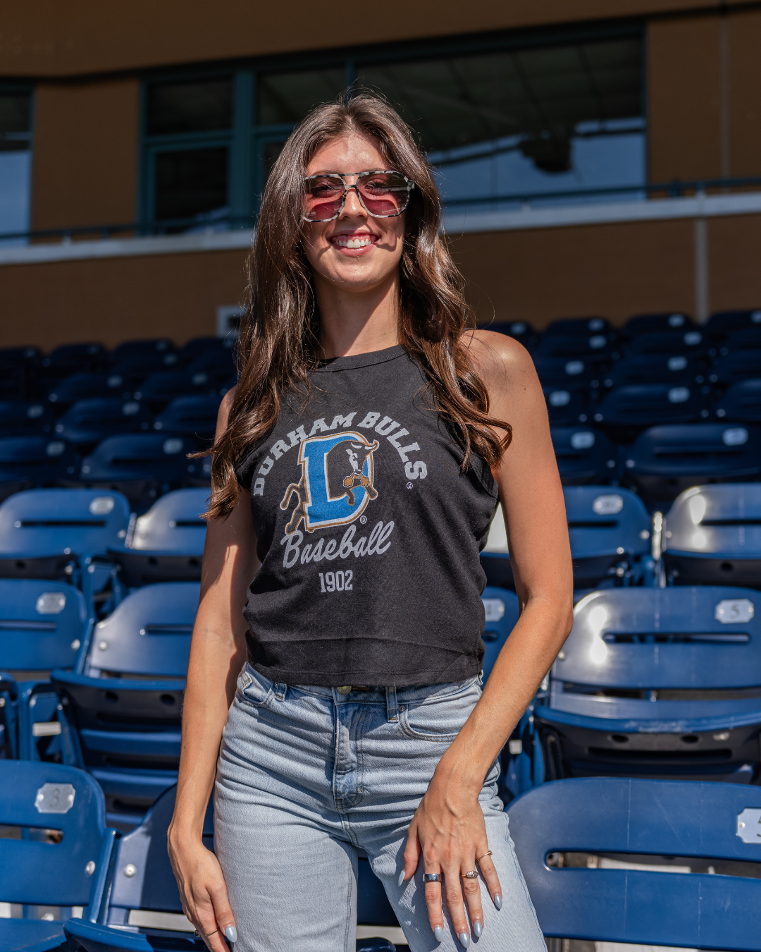 Durham Bulls x Girl Tribe Co Logo Tank
