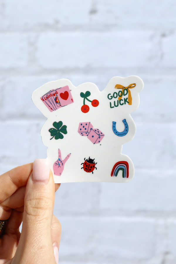Lucky Icons Sticker- Girl Tribe Co. St Patrick's Day Collection