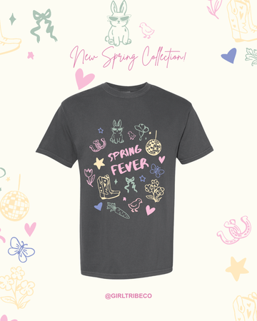 Spring Fever Tee in Pepper