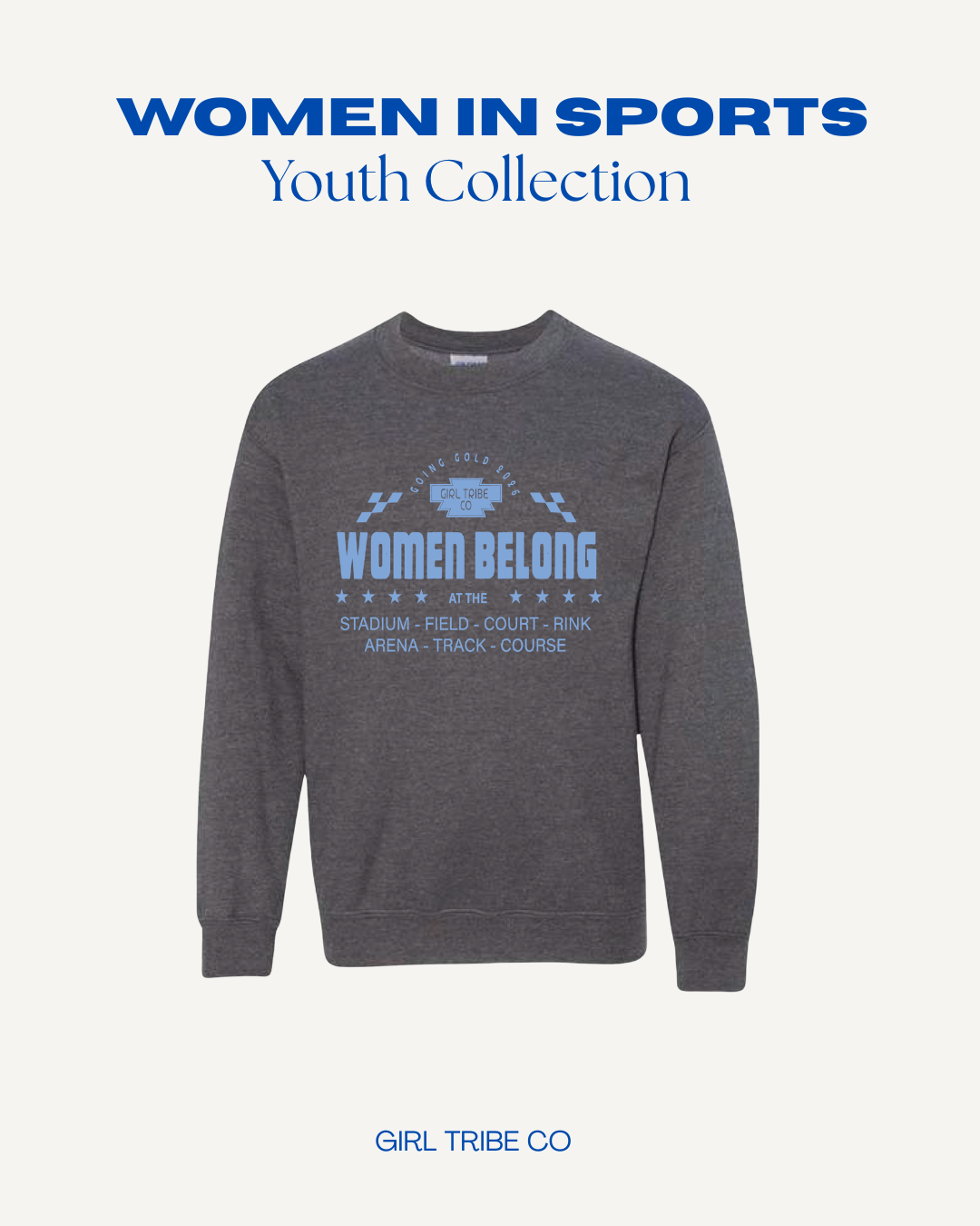 Youth Women Belong Sweatshirt
