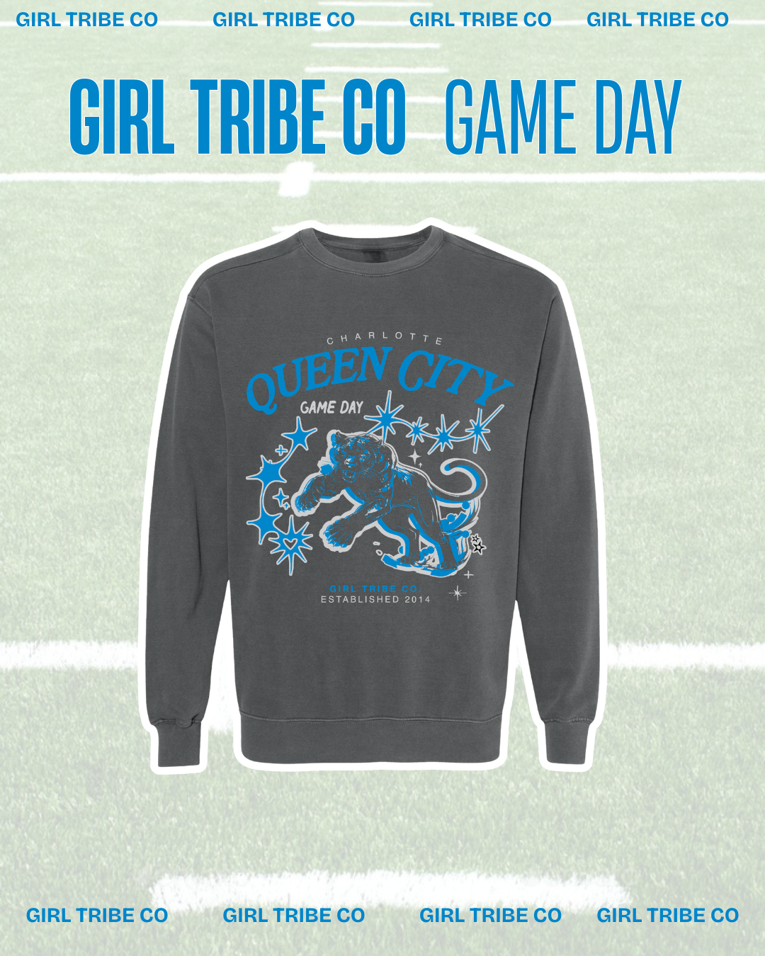 Queen City Game Day Pepper Sweatshirt