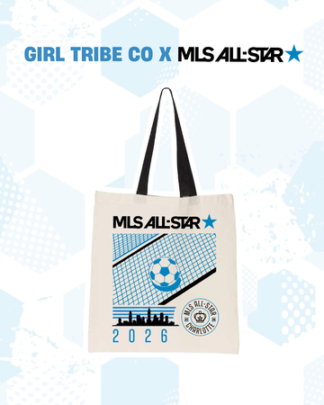 MLS All Star x Girl Tribe Co Ivory Tote