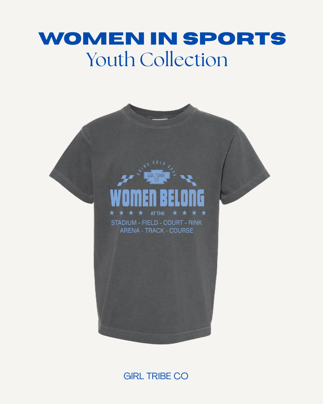 Youth Women Belong Tee