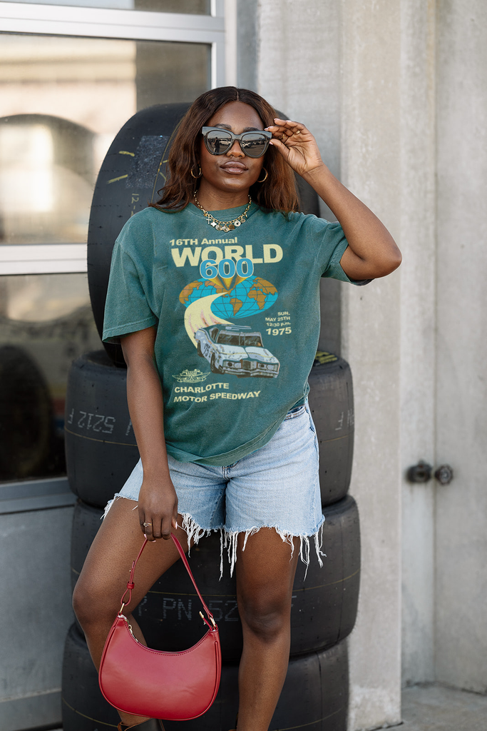 16TH Annual World 600 Tee- Girl Tribe Co. NASCAR X Girl Tribe 