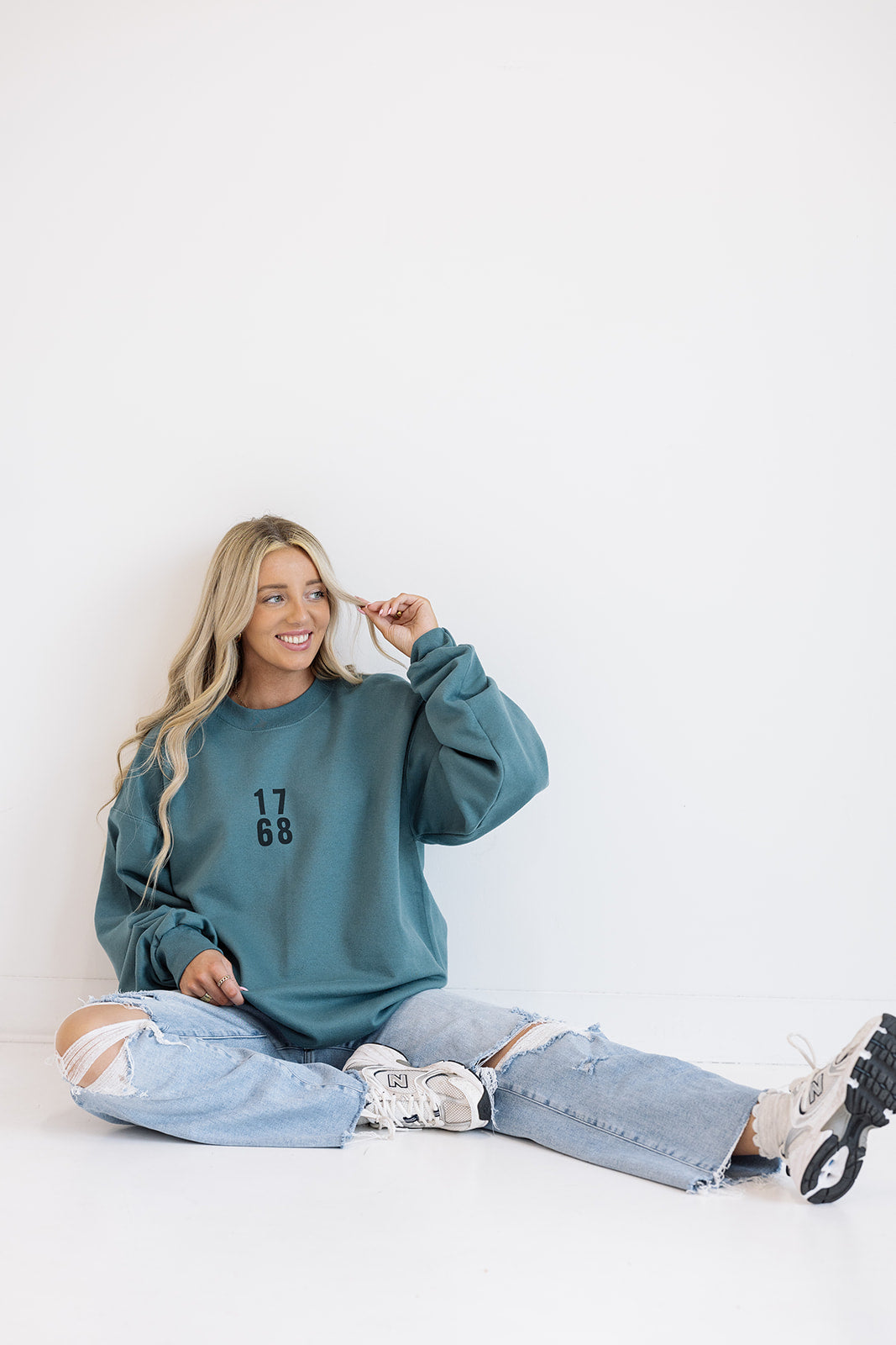 1798 Charlotte Sweatshirt- Girl Tribe Co. Charlotte Collection 