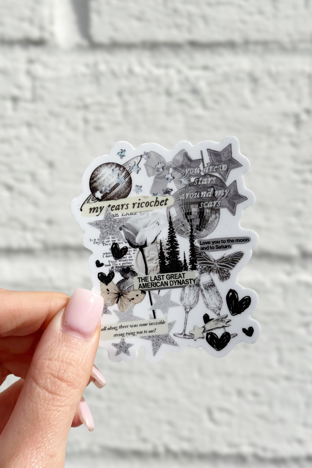 Dynasty Collage Sticker