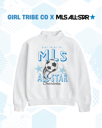 MLS All Star x Girl Tribe Co Ash Mock Neck