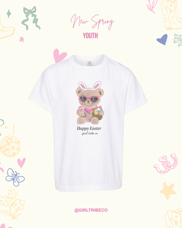 Youth Easter Bear Tee