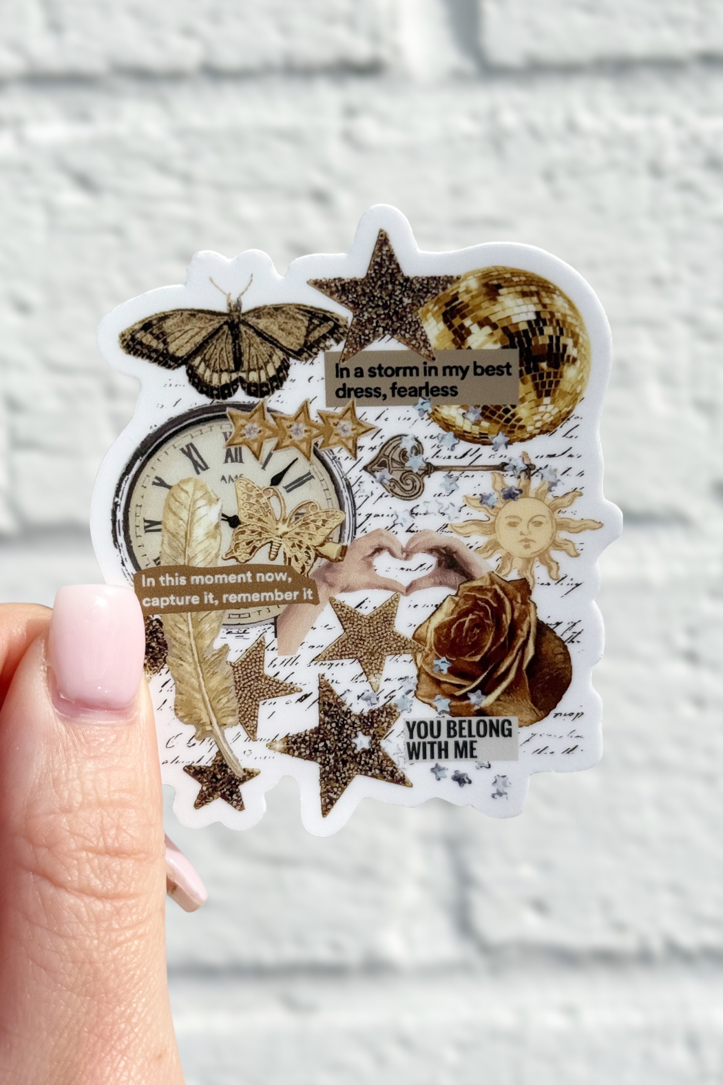 Enchanted Collage Sticker