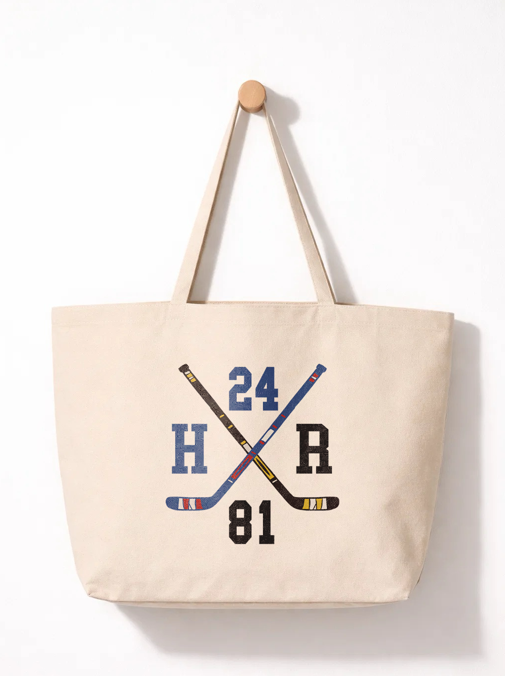 24 x 81 Hockey Sticks Tote