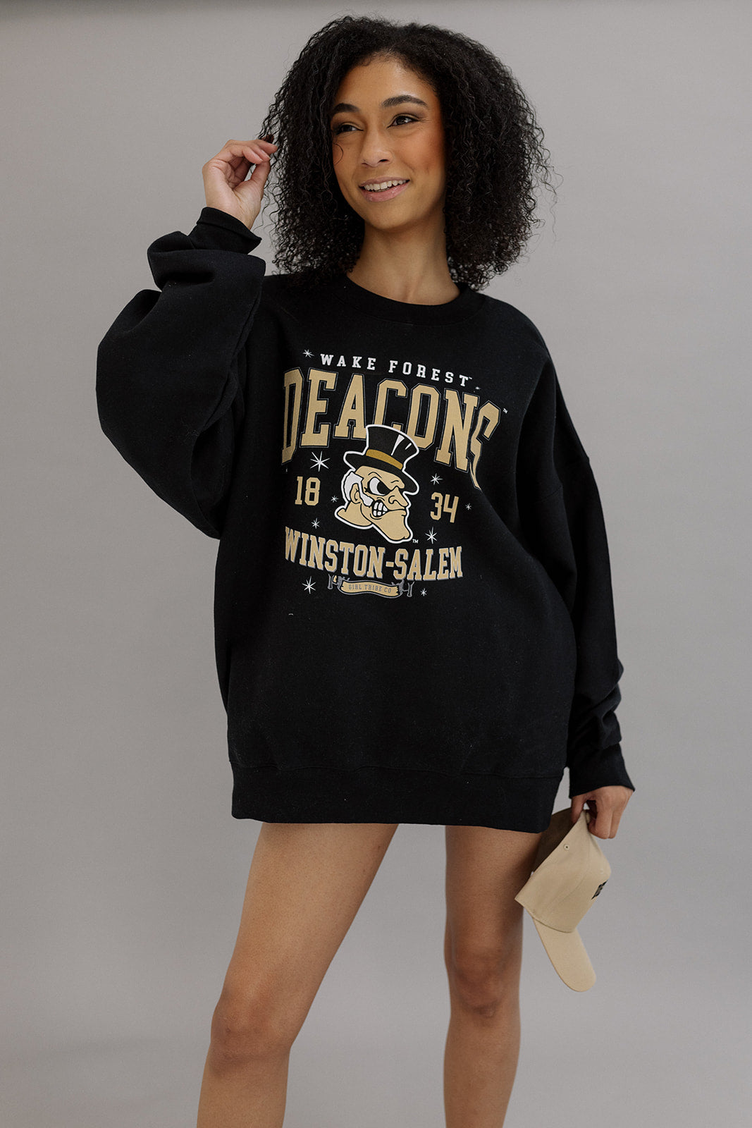 Wake Forest University: Starry Deacon Sweatshirt