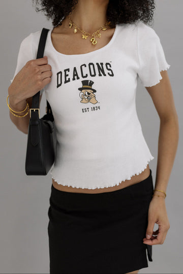 Wake Forest University: WF Helmet Baby Tee