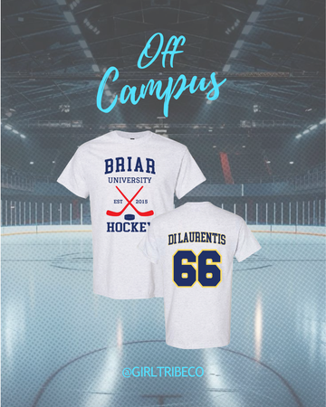 Di Laurentis 66 Hockey Tee in Ash Gray