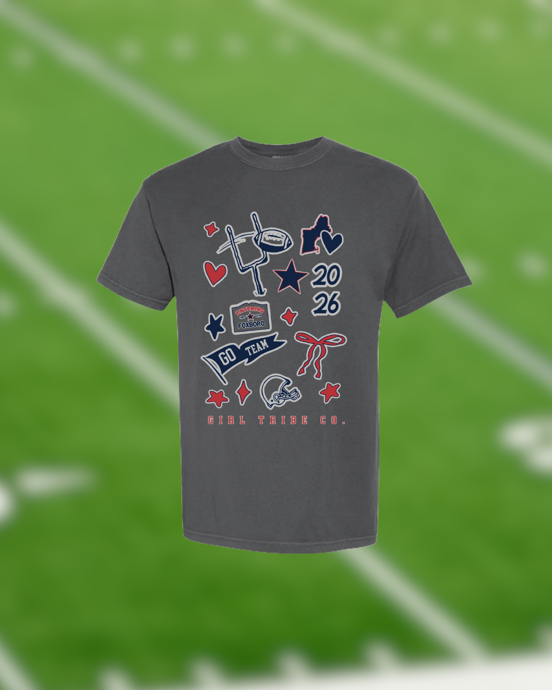 New England Icons Game Tee