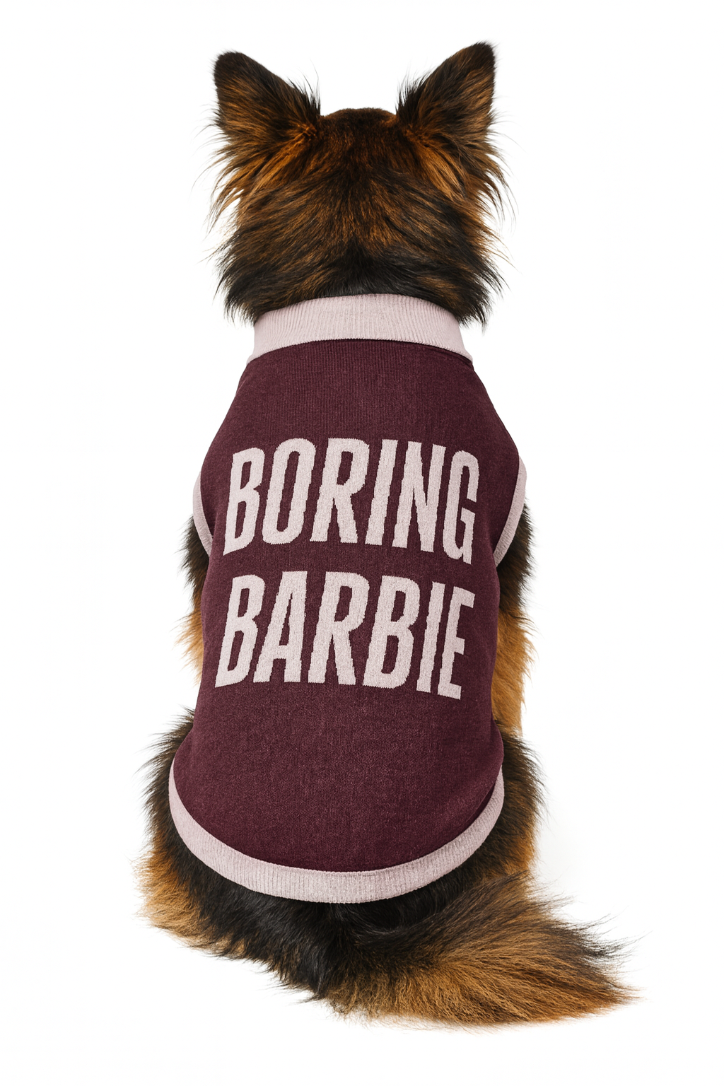 Boring Barbie Knitted pet sweater