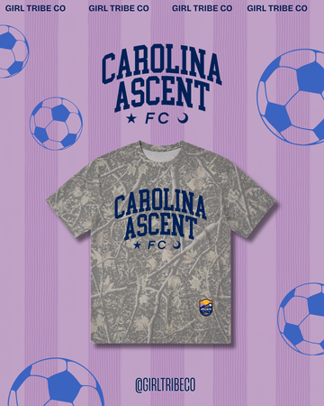 Carolina Ascent Tee in Darkwood Camo