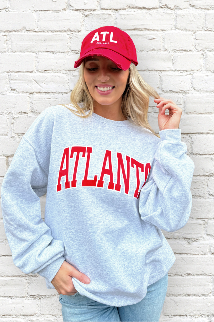 Atlanta - Atlanta Block Sweatshirt - Girl Tribe Co.