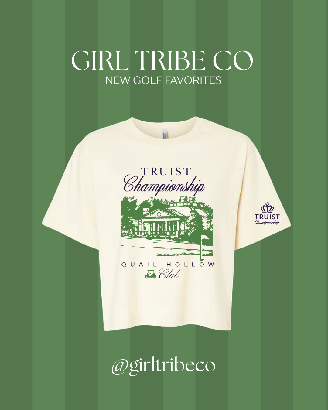 Truist Championship Illustrated Crop Tee