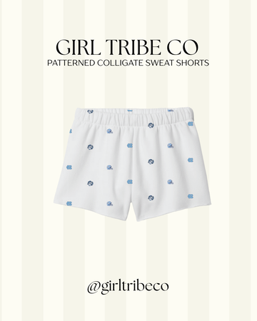 UNC Chapel Hill Logo Embroidered Shorts