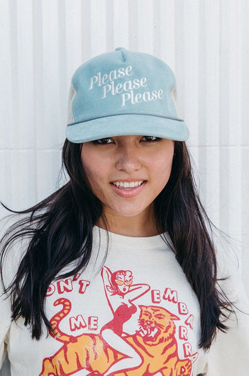 Please, Please, Please Corduroy Hat - Girl Tribe Co.