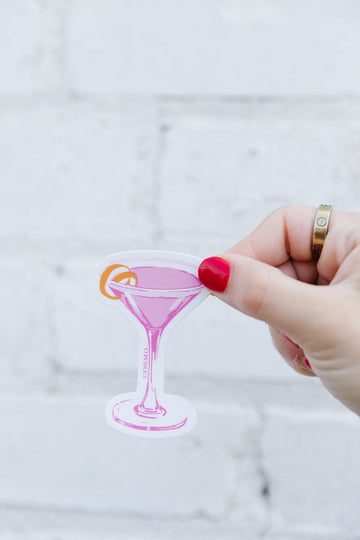 Cosmo Cocktail Sticker