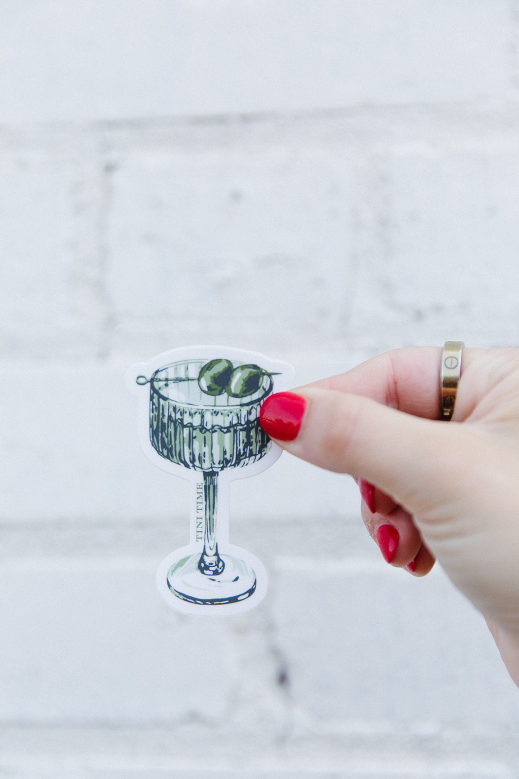 Dirty Martini Cocktail Sticker