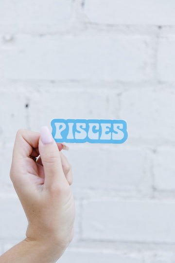 Pisces Zodiac Sticker
