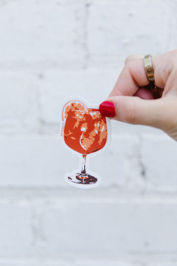 Aperol Spritz Cocktail Sticker
