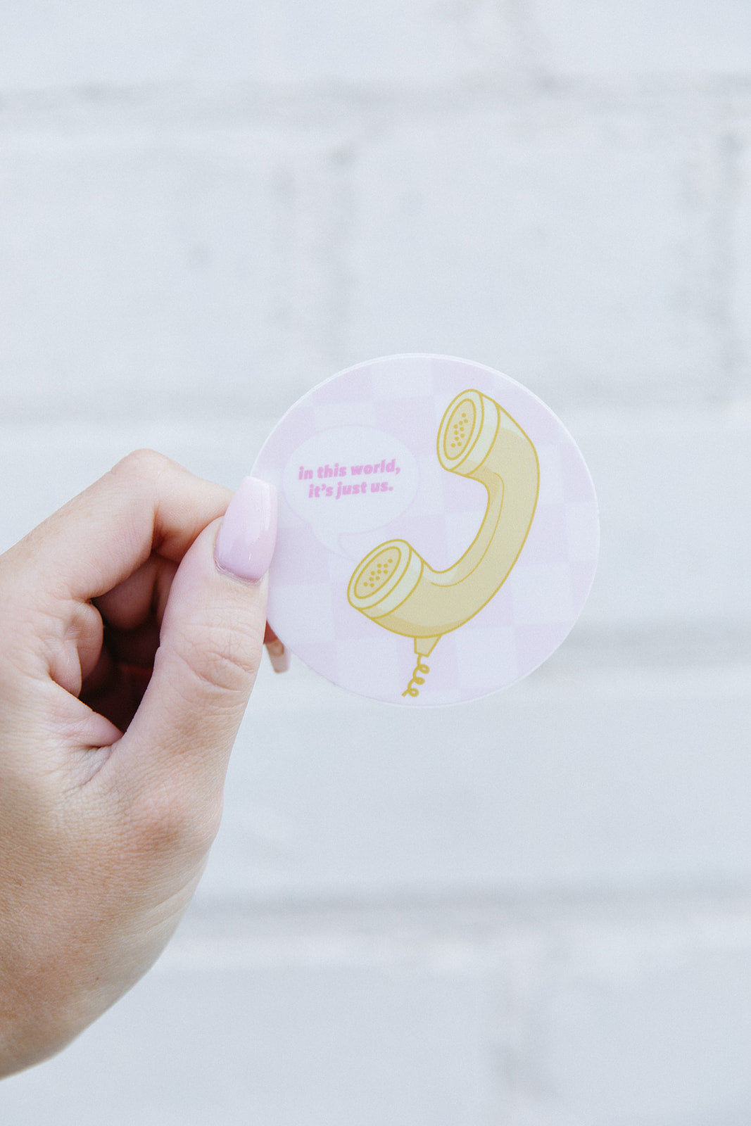 It's Just Us Sticker