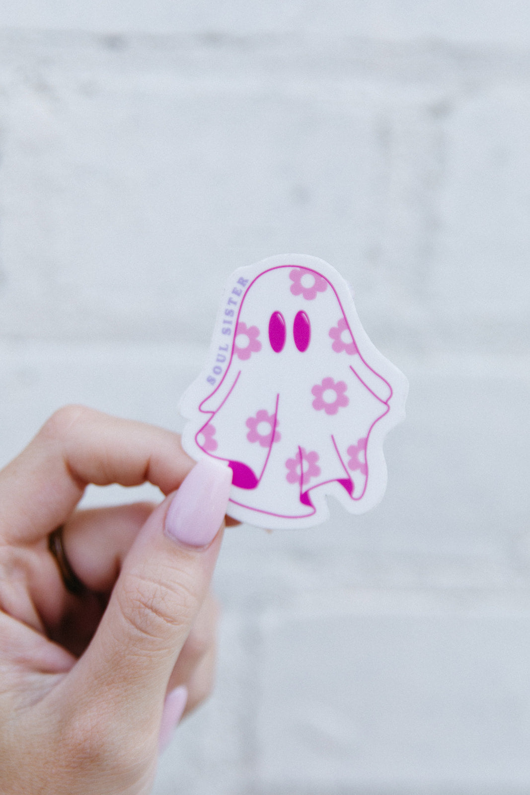 Soul Sister Sticker In Pink
