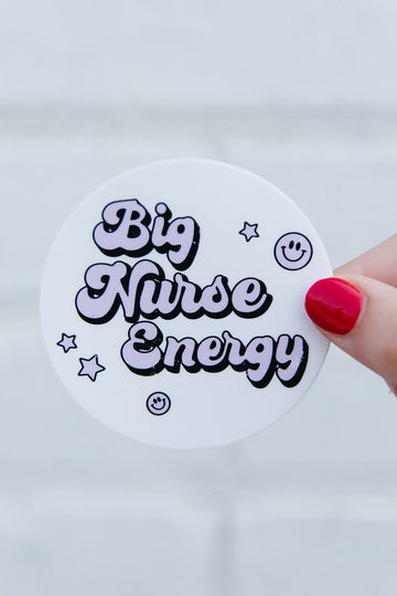 Big Nurse Energy Sticker